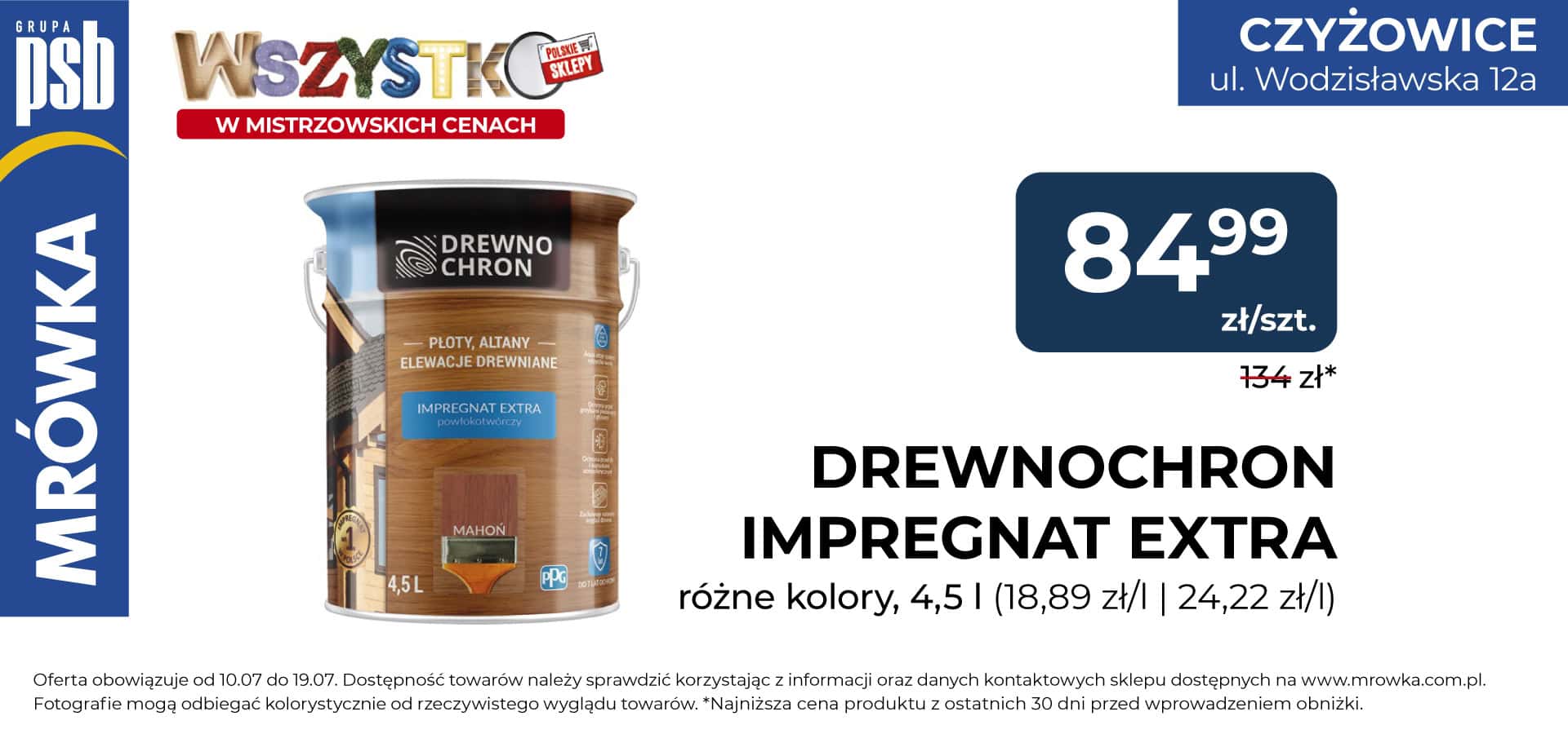 MIKOS - DREWNOCHRON IMPREGNAT EXTRA